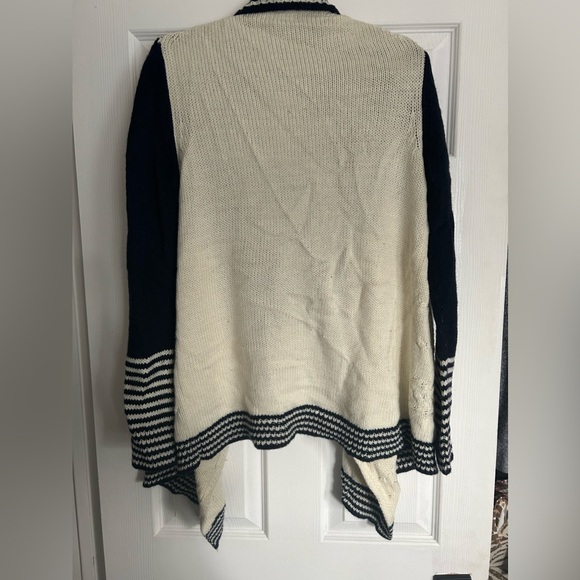 GAP striped open front knit cardigan - Picture 4 of 4